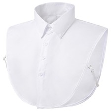 Fake Collar Detachable Faux Blouse Dickey Half Shirts Women Girls