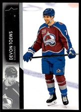 2021-22 Upper Deck Devon Toews Colorado Avalanche #51 11715