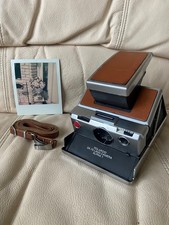 Polaroid sx-70 Alpha 1 instant camera-film flash tested-Great-Ships Same Day