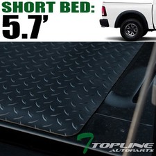 Topline For 2002-2018 Dodge Ram Rambox 5.7 Ft Rubber Truck Bed Mat Liners - Blk Topline For 2002-2018 Dodge Ram Rambox 5.7 Ft Rubber Truck Bed Mat Liners - Blk
