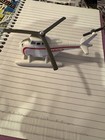 Thomas and Friends Harold Military Helicopter Diecast ERTL 2002 White Gray Red — photo 1