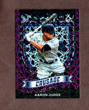 2021 Panini Chronicles Crusade Purple Velocity Prizm AARON JUDGE #13   [Mint]