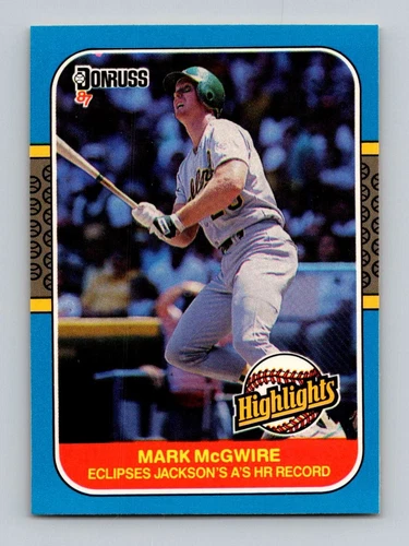 1987 Donruss Highlights #46 Mark McGwire