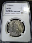 1944-S Walking Liberty Half Dollar | NGC MS64