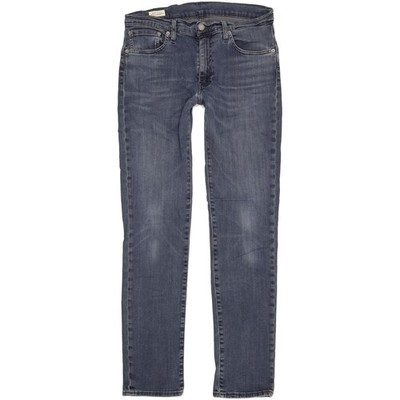 Levi's 511 Herren Jeans blau Straight Slim Stretch W32 L32 (108295)