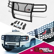 J2 Engineering Front Grille Grill Mesh Brush Guard For 2007-2013 Gmc Sierra 1500