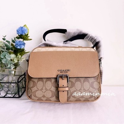 Coach Hudson Crossbody Bag In Colorblock Signature Canvas CR339