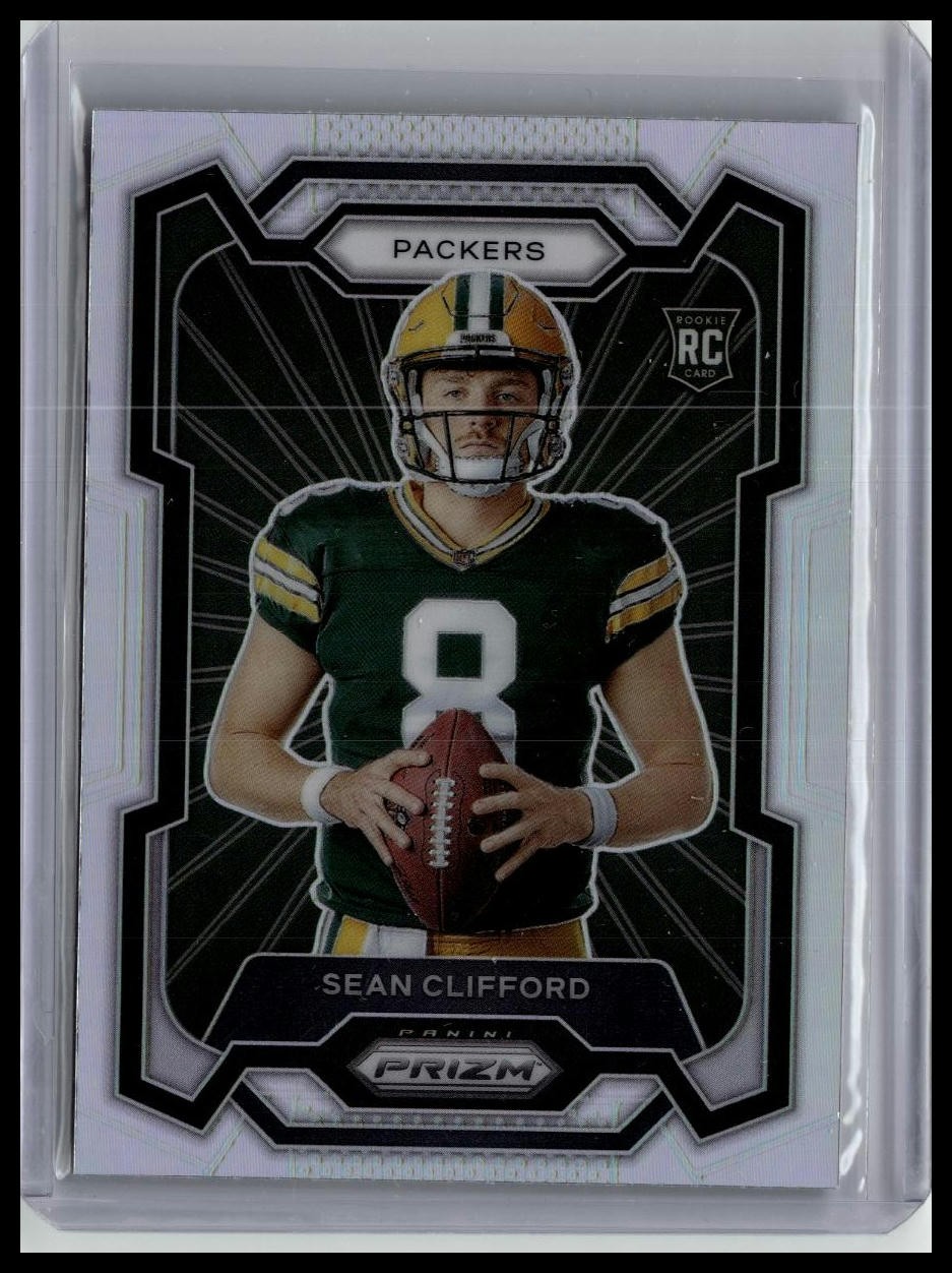 Sean Clifford 2023 Panini Prizm Rookie Variations Prizm Silver #327 Packers