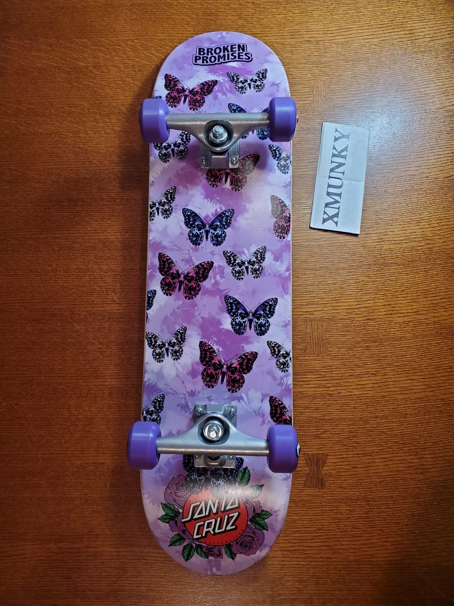 Santa Cruz X Broken Promises Skateboard - Bullet Trucks - OJ