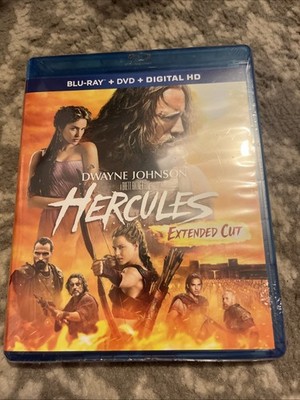 Hercules (2014) (Blu-ray) New Sealed Deleted Scenes Dwayne Johnson Extended Cut