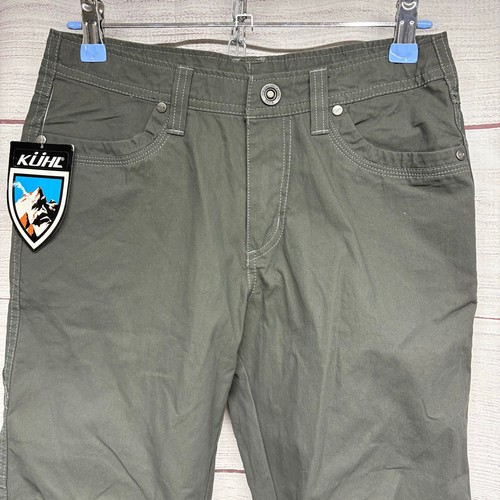 KUHL Boy's Revolvr Pants Khaki Hiking Outdoor Trail Youth Size L 14-16 NWT - Picture 2 of 16