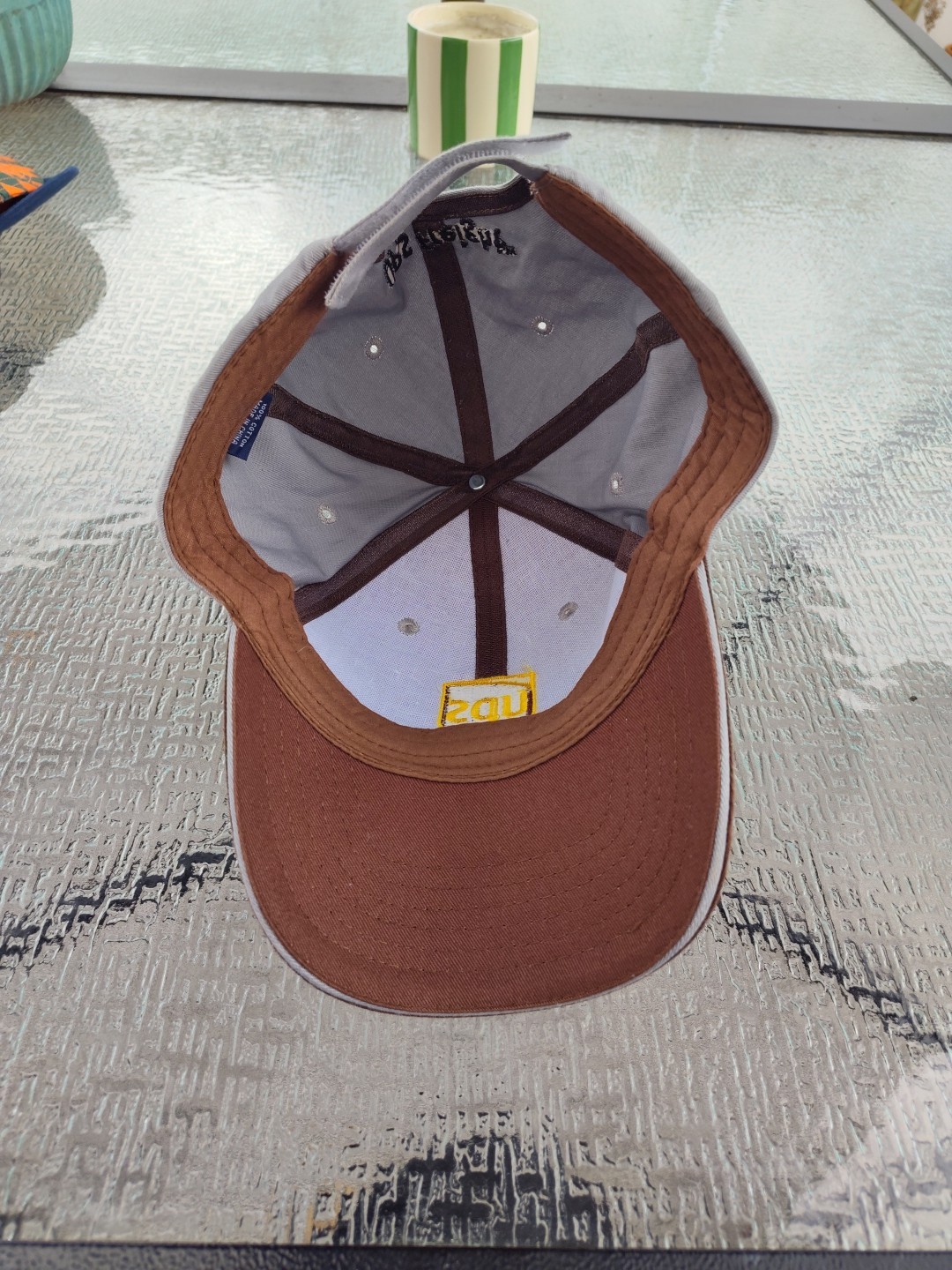 UPS Freight Brown/Gray Adjustable Back Cap Hat On… - image 5
