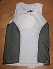 Youth BASEBALL Chest Protector Padded Compression Shirt, White,SZ YOUTH LARGE — photo 5