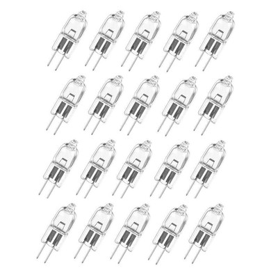 20x G4 Halogenlampe 12V 10W/20W Halogen Lampen Licht Warmweiß Clear Type 2700K