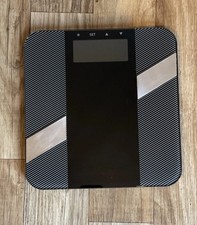 Easy Home Digital Body Fat Scale 400 lb Capacity LCD Display Black Tested