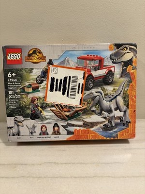 Lego 76946 Jurassic World Blue & Beta Velociraptor Capture Sealed Set Retired