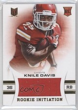 2013 Panini Momentum Rookie Initiation Materials 43/399 Knile Davis #56 4g6