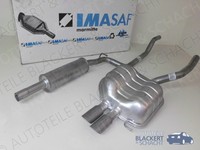 Imasaf Auspuff Set Ab DPF für VW Passat 2.0 TDI + CC + Variant 2005-2010|MSD+ESD