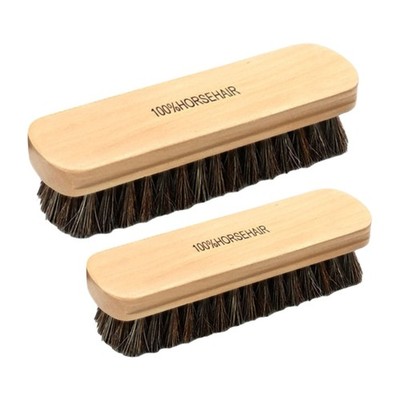 Car Polishing Brush Multifunctional Car Cleaning Brush Horsehair Bristles Brush