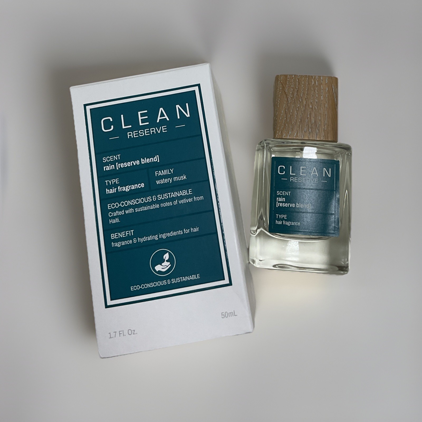 Clean Reserve RAIN for Women Hair Fragrance Mist Spray NIB SEALED 1.7FLOZ/50ML
