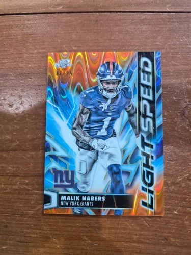 2025 Topps Cosmic Chrome Malik Nabers Base (RAW)