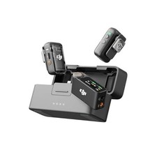 Mic 2 2 TX  1 RX  Charging Case , Wireless Lavalier Microphone,