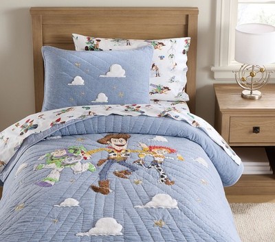 Pottery Barn Kids Disney and Pixar Toy Story Quilt & Shams Twin (US STOCK)