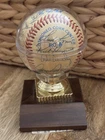 1983 All Star Game Signed Baseball Autographed w/Display Authentic 22 Sigs