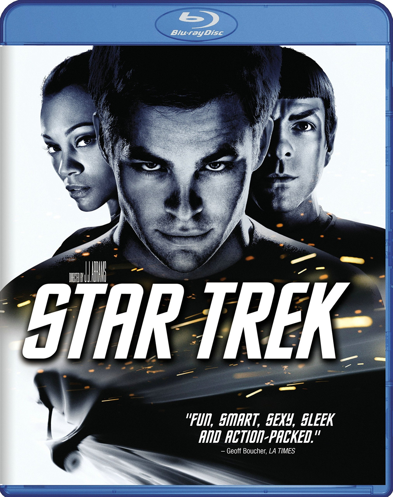 Star Trek (Blu-ray) Chris Pine Zachary Quinto Karl Urban Zoe Saldana Simon Pegg