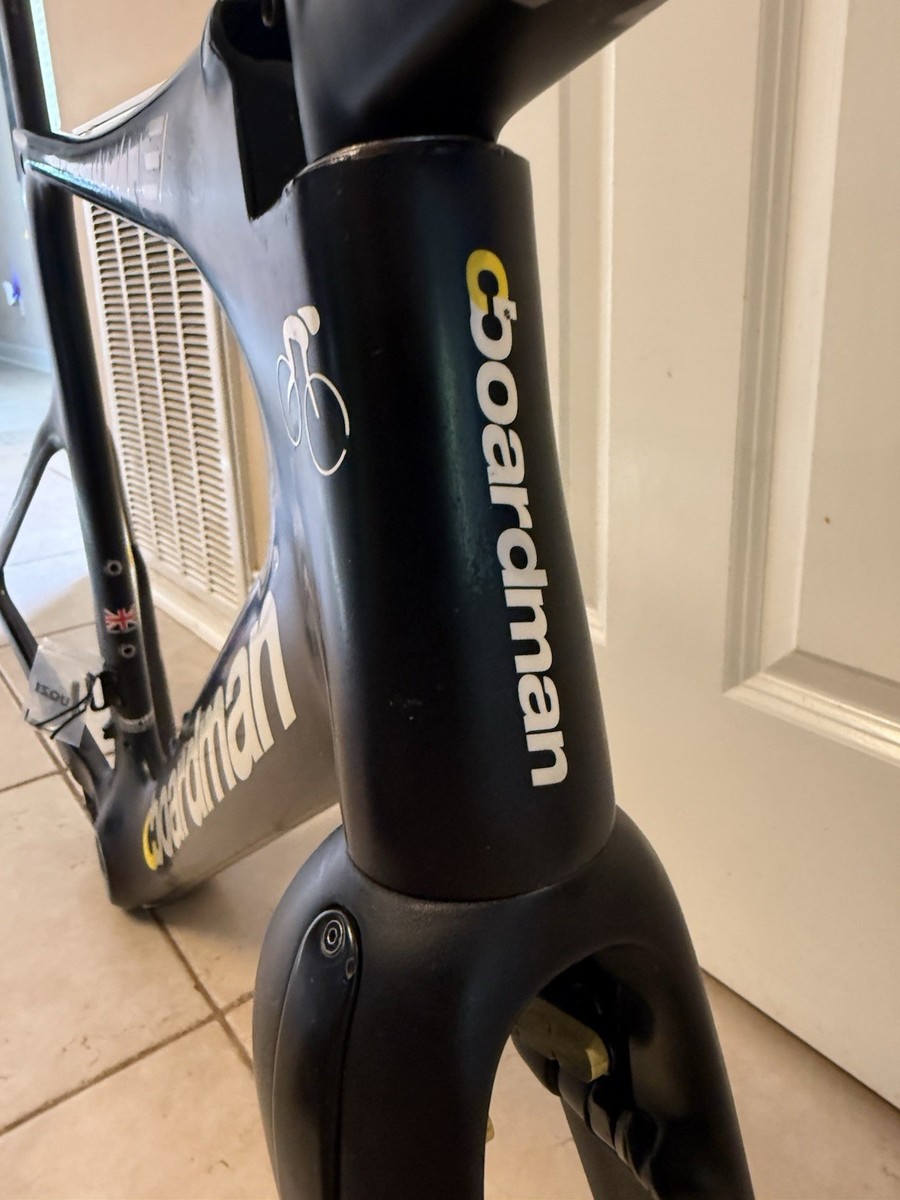 Boardman Air TTE 9.8 Triathlon TT Carbon Fiber Bike Frameset 2014