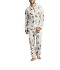 Disney Mickey Mouse friends Christmas Holiday flannel Pajama Set