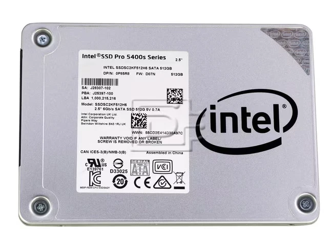 Intel 512 GB Solid State Drives 2.5 in Form Factor for sale | eBay