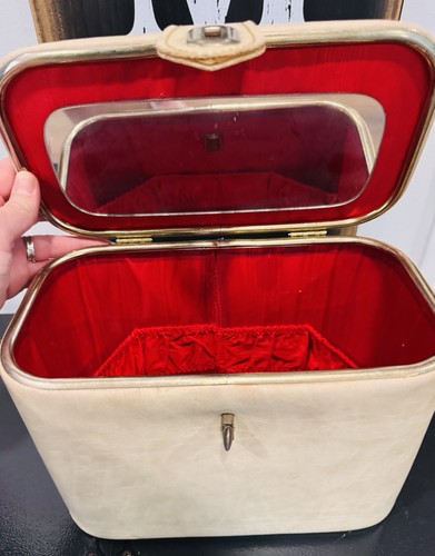 MCM Vintage OADCO Cincinnati Ohio USA Overnight Bag Luggage Purse 6x8x11" Sturdy