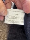 GLORIA VANDERBILT Women’s Black Khaki-style Pants - About 40” Long-Size 18W — photo 2