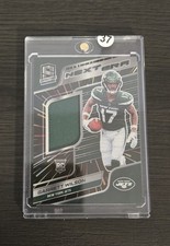 2022 Panini Spectra - Next Era Garrett Wilson #NE-GWI Hyper Prizm /75 (MEM, RC)