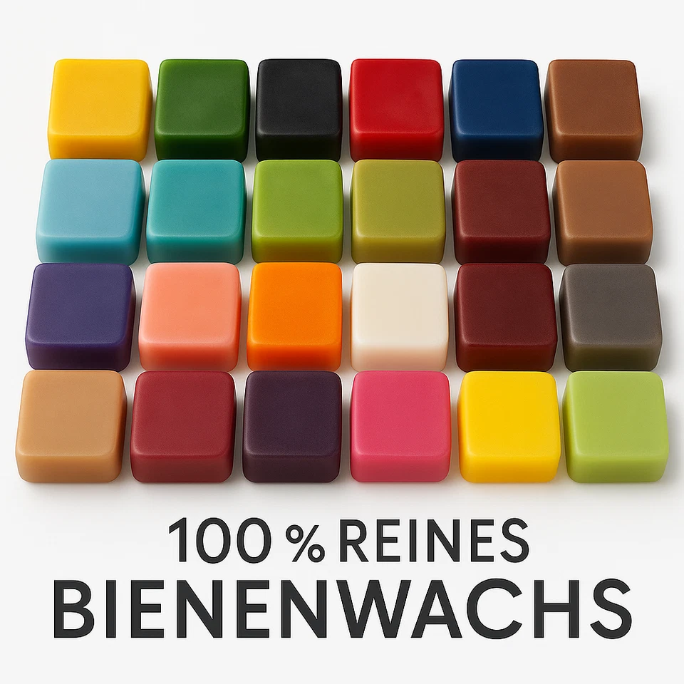 ⭐ 100% Bienenwachs Block 500g – 30 Farben Naturrein Kerzenwachs für DIY - Image 2 of 4