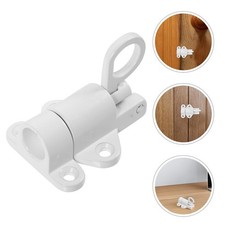 2 Pcs Slide Locks for inside Door Security Latch Aluminium Alloy Flush Bolt