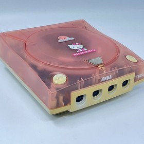 SEGA Dreamcast HELLO KITTY Pink Console region-J retro game Sanrio kawaii 0118
