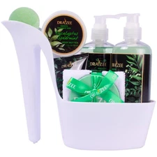 Luxury Spa Gifts for Women – 8 Pc Eucalyptus Spearmint Bath & Body Set with B...