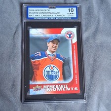 Upper Deck 2016 National Hockey Card Day CAN16 Connor McDavid Insert NHL ISA 10