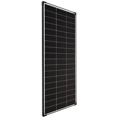 Solarmodul 200W V2 Panel 30V Black Frame 11 Busbars monokristalline Offgridtec