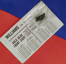 Williams 3/32" Gold Bead Front Sight WGB-312M - .34" W  .312" Tall Rifle Sight