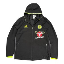 ADIDAS FC CHELSEA 2016-2017 Giacca Calcio Allenamento Prepartita Uomo XL