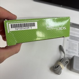 New Nintendo 3DS: Black Mario Friday Edition Console In Box US Model Charger