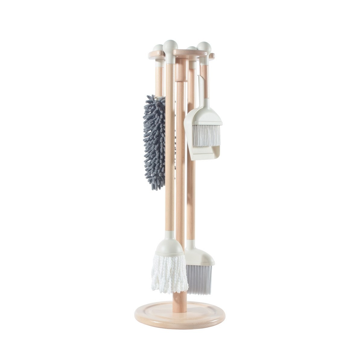 Ready Stock🚀 Montessori Wooden Detachable Cleaning Set, Kids Cleaning