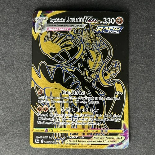 Pokemon Rapid Strike Urshifu Vmax Brilliant Stars Trainer Gallery #TG30