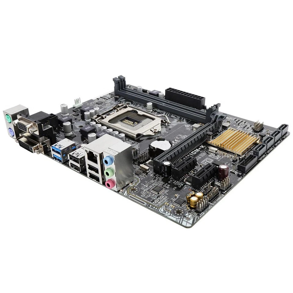ASUS H110M-K LGA 1151 Intel H110 SATA 6Gb s USB 3.0 Micro ATX Intel Motherboard - Image 2 of 4