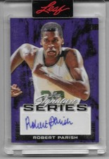 ROBERT PARISH CELTICS CHIEF 2023 Leaf Signature Series HOF Auto Autograph 1/1