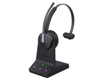 Yealink WH64 Dect Schwarz Bluetooth Headset On-Ear Mono Ms Teams Brandneu