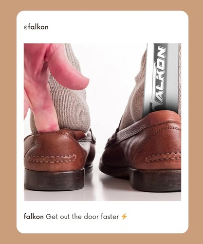 Cuerno de zapato mango largo 15" largo cuerno de metal resistente para personas mayores hombres mujeres niños - Imagen 5 de 5